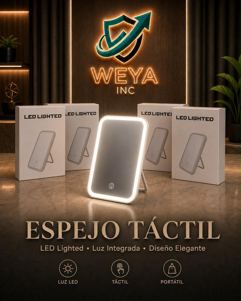 Espejo Táctil Grande
