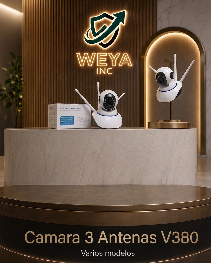 Camara 3 Antenas V380