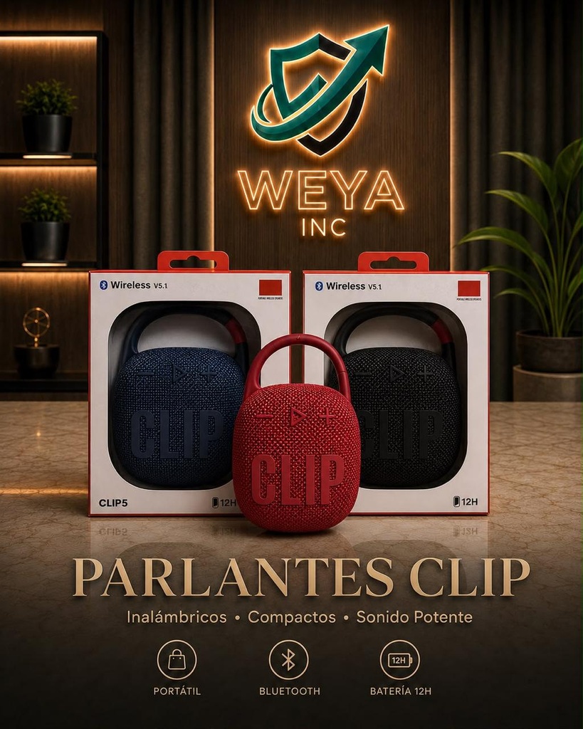 Parlante Clip